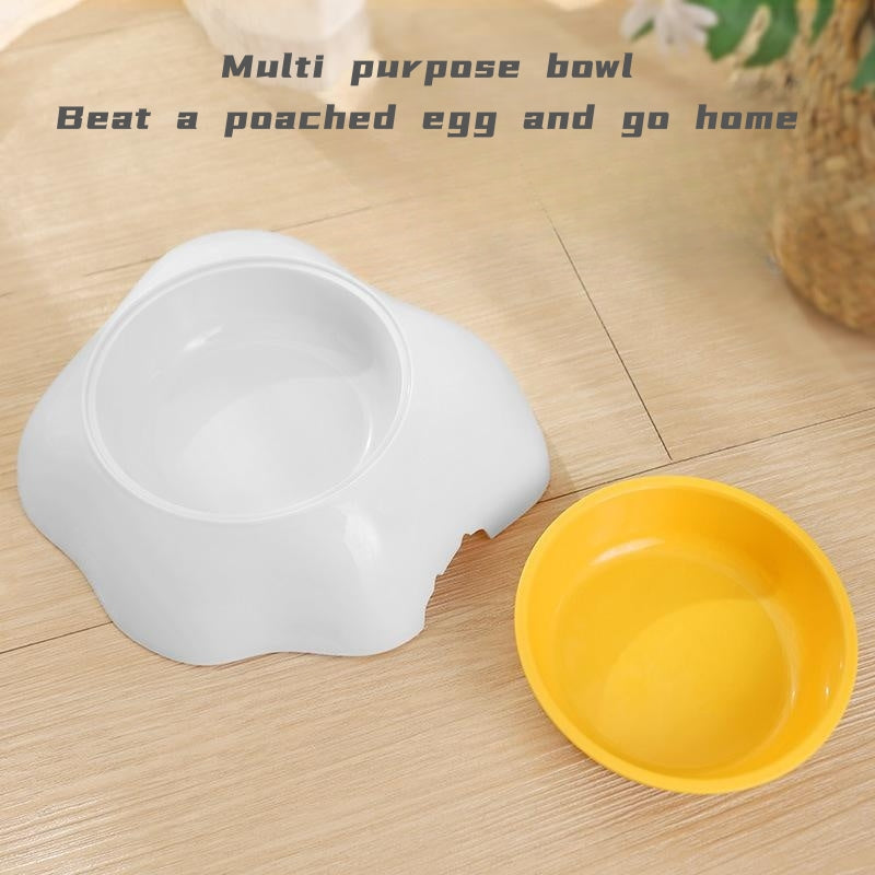 Egg-shaped Pet Bowl