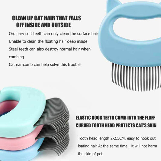 Pet Massage Brush | Pet Grooming Massage Tool To Remove Loose Hairs