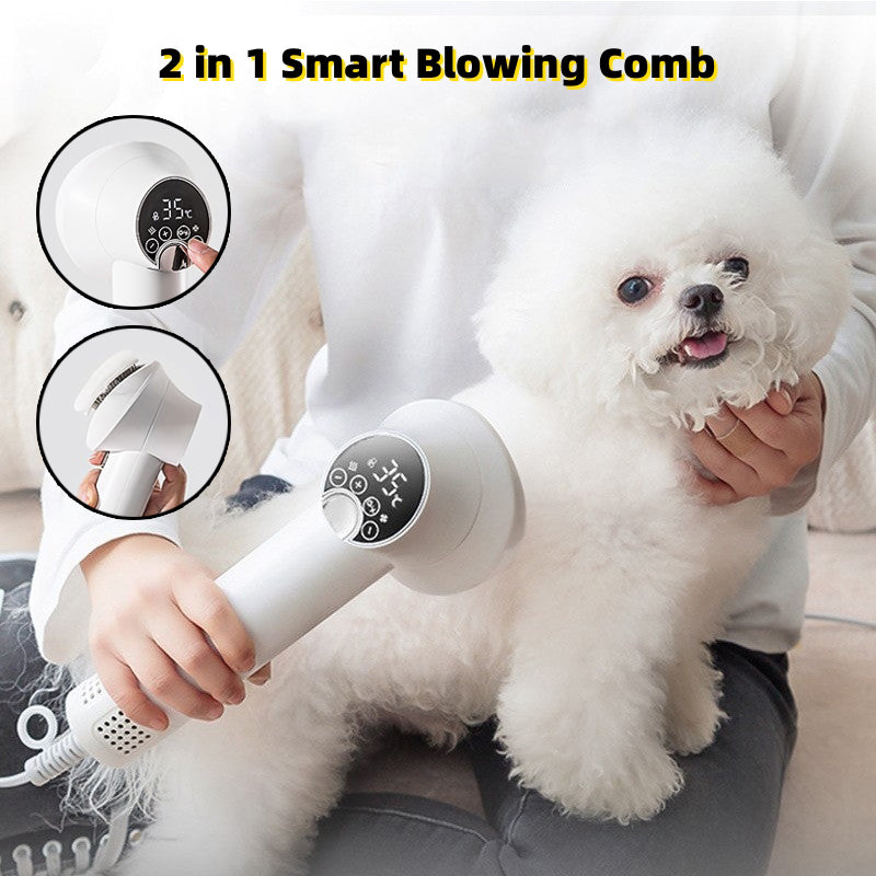 Smart Pet Hair Dryer | Handheld Blow Comb Integrated Machine Pet Products