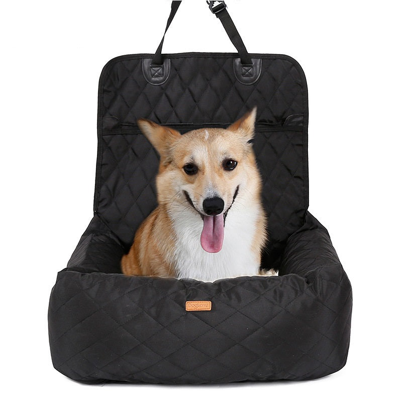 2 In 1 Pet Dog Carrier Folding Car Seat